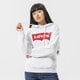 dámska mikina LEVI'S MIKINA S KAPUCŇOU GRAPHIC STANDARD HOODIE 18487-0024 farba biela