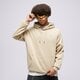 pánska mikina CONFRONT MIKINA S KAPUCŇOU ESSENTIAL HOODIE BEIGE cf323blm91001 farba béžová