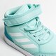 detské tenisky (obuv) ADIDAS ALTASPORT MID EL K ah2550 farba zelená
