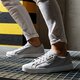 dámske tenisky (obuv) ADIDAS SLEEK W g27353 farba sivá