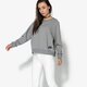 dámska mikina NIKE MIKINA W NSW MODERN CREW SSNL 883807-091 farba sivá