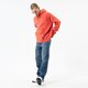 pánska mikina LEVI'S MIKINA S KAPUCŇOU SKATE HOODED SWEATSHIRT a1008-0003 farba koralová