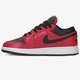 detské tenisky (obuv) AIR JORDAN 1 LOW  553560-605 farba červená