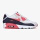 detské tenisky (obuv) NIKE AIR MAX 90 LEATHER (GS)  833376005 farba biela