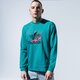 pánska mikina ADIDAS MIKINA SWEATSHIRT fm3702 farba zelená