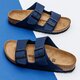 dámske šľapky BIRKENSTOCK ARIZONA BS 51753 farba tmavomodrá