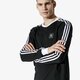 pánska mikina ADIDAS MIKINA LS CALI BB T du8394 farba čierna