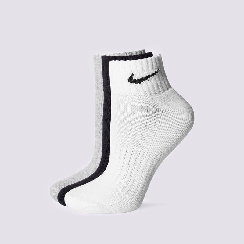 NIKE PONOŽKY CUSH QT 3PR