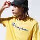 pánske tričko CHAMPION TRIČKO LOGO TEE 215280ys001 farba žltá