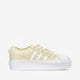 dámske tenisky (obuv) ADIDAS NIZZA PLATFORM W gz8856 farba béžová