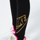detské nohavice NIKE LEGGINGS GIRLS' SPORTSWEAR GRAPHIC GIRL dd6278-013 farba čierna
