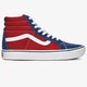 pánske skate obuv VANS UA COMFYCUSH SK8-HI REISSUE vn0a3wmcvx51 farba červená