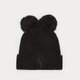 dámska čiapka NEW ERA ČIAPKA WMNS DOUBLE POM BEANIE NYY NEW YORK YANKEES 60364290 farba čierna