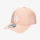 pánska šiltovka NEW ERA ČIAPKA ESSENTIAL 9FORTY LA DODGERS BSK LOS ANGELES D 12285494 farba koralová