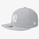 detská šiltovka NEW ERA ČIAPKA K 5950 MLB 10879080 farba sivá