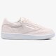 dámske tenisky (obuv) REEBOK CLUB C 85 TRIM NUBUCK bs9609 farba béžová