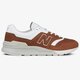 pánske tenisky (obuv) NEW BALANCE CM997HEP cm997hep farba hnedá