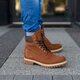 pánska vychádzková obuv TIMBERLAND PREMIUM 6 INCH BOOT  a1lxu farba hnedá