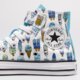 detské tenisky (obuv) CONVERSE CHUCK TAYLOR ALL STAR 1V a02155c farba biela