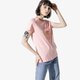 dámske tričko CONVERSE TRIČKO SS CONVERSE OMBRE CP CREW TEE 10017088-a03 farba ružová