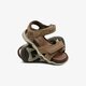 detské sandále TIMBERLAND EK OAK BLUFFS LEATHER 2 STRAP 2180a farba hnedá