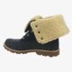 detská vychádzková obuv TIMBERLAND PREMIUM 6 INCH BOOT W/SHEARLING  tb01690a4841 farba tmavomodrá