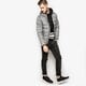 pánska zimná bunda NIKE BUNDA ALNCE 550 JKT HD LT PRT 678295012 farba sivá