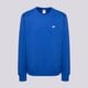 pánska mikina NIKE MIKINA M NK CLUB BB CREW fn3886-480 farba modrá