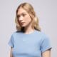 dámske tričko NIKE TRIČKO W NSW RIB TGHT SS TEE hv4994-486 farba modrá