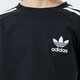 detské tričko ADIDAS TRIČKO 3STRIPES LS MM fm5656 farba čierna