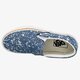 dámske tenisky (obuv) VANS CLASSIC SLIP-ON  vzmrfdi farba modrá
