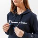 dámska mikina CHAMPION MIKINA S KAPUCŇOU HOODED SWEATSHIRT 112580bs501 farba tmavomodrá