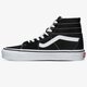 dámske tenisky (obuv) VANS UA SK8-HI TAPERED vn0a4u16u7b1 farba čierna