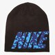 detská čiapka NIKE ČIAPKA NSW CAMO SPILL BEANIE 688768013 farba čierna