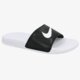 dámske šľapky NIKE WMNS BENASSI SWOOSH  312432019 farba čierna