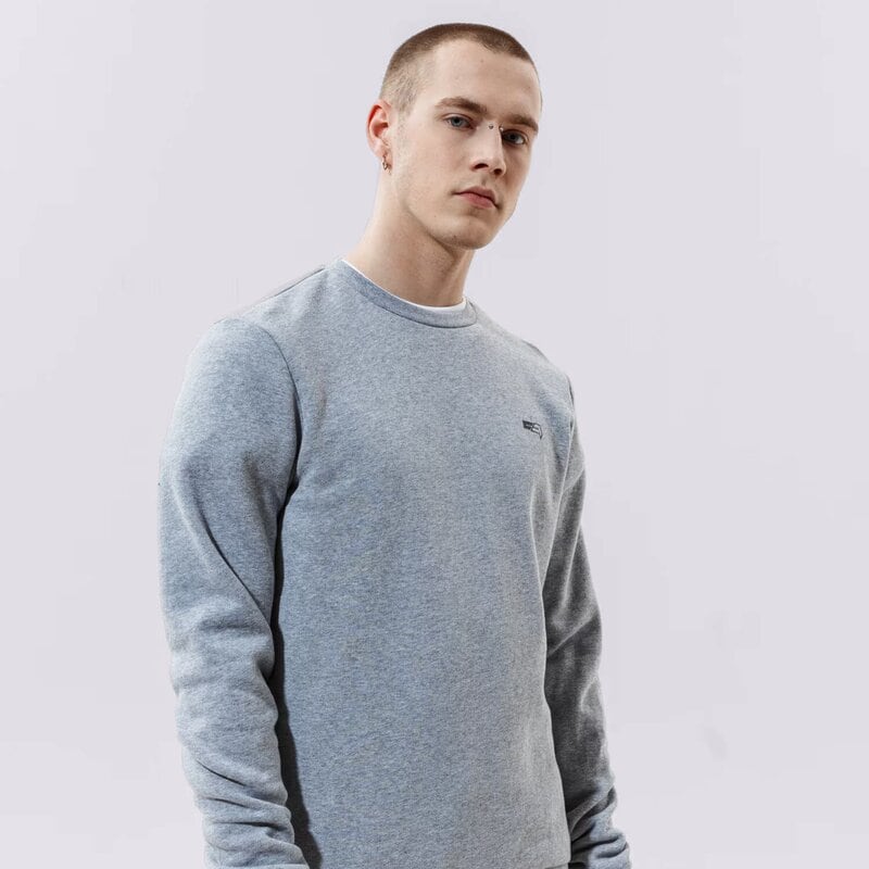 CONFRONT MIKINA SMALL LOGO CREW GREY 