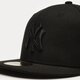 detská šiltovka NEW ERA ČIAPKA BLACK ON BLACK NY YANKEES 10000103 farba čierna