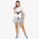 dámske šortky NIKE ŠORTKY  W NSW SHORT FT AIR aa1180-019 farba zelená