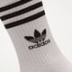 dámske ponožky ADIDAS PONOŽKY 3-PACK SOCKS CREW il5026 farba biela