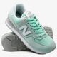 dámske tenisky (obuv) NEW BALANCE WL574ESM wl574esm farba zelená
