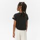 detské tričko NIKE TRIČKO G NSW TEE SUN SWOOSH CROP GIRL dq4376-010 farba čierna