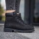 detská vychádzková obuv TIMBERLAND 6 IN PREMIUM WP BOOT tb1129070011 farba čierna