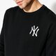 pánska mikina NEW ERA MIKINA MLB ESSENTIAL CREW NEYYAN BLK NEW YORK YANKEE 11604140 farba čierna