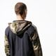 pánska mikina ADIDAS MIKINA CAMO FZ HOODY dv2019 farba čierna
