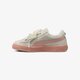 detské tenisky (obuv) PUMA SUEDE HEART JEWEL V PS 36513902 farba béžová