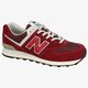 pánske tenisky (obuv) NEW BALANCE ML574FBR ml574fbr farba bordová