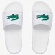 dámske šľapky LACOSTE CROCO SLIDE 119 3 CFA 737cfa0005082 farba biela