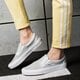 dámske tenisky (obuv) VANS UA CLASSIC SLIP-ON va38f7ofa farba strieborná