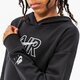 detská mikina NIKE MIKINA S KAPUCŇOU G NSW AIR FT CROP HOODIE GIRL dm8372-010 farba čierna