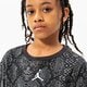 detské tričko JORDAN TRIČKO ESSENTIALS SNAKE TEE GIRL 45b313-023 farba čierna